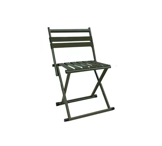 Foldable Metal Outdoor Camping Fishing Chair Stool 28 x 28 x 35 - 60 cm 7444 (Parcel Rate)