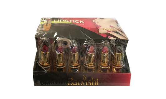 Copy of Baolishi Lipstick Assorted Colours Box of 24 0610 (Parcel Rate)