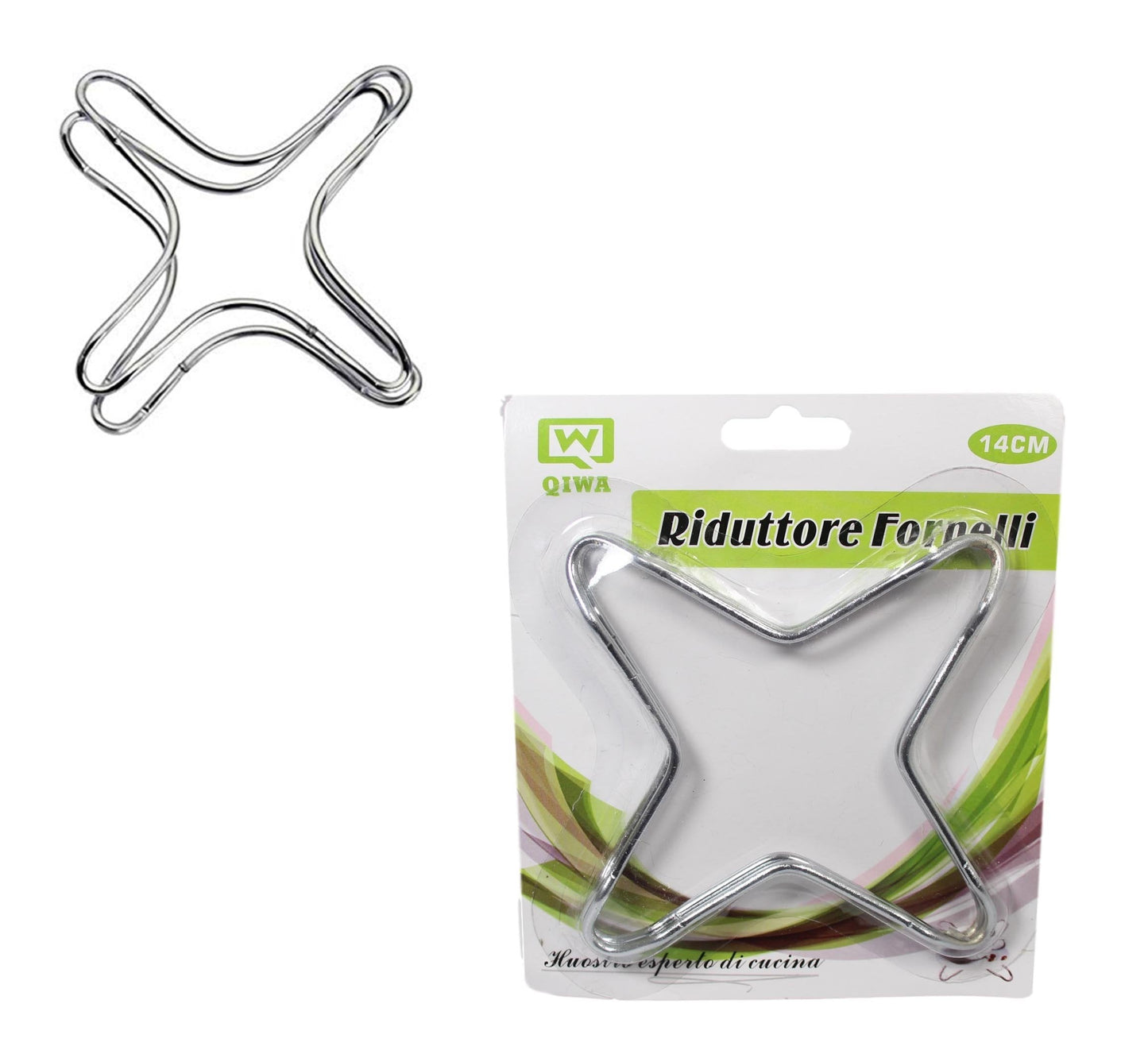 Metal Star Pan Coaster Trivet 14 cm Pack of 2 5589 A (Parcel Rate)