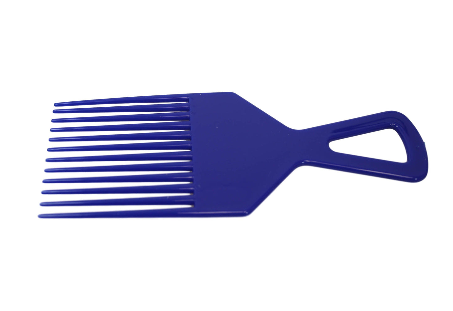 Plastic 3 Piece Afro Hair Styling Hair Comb Long Teeth Untangling Comb 18 x 7cm Assorted Colours 5945 (Large Letter Rate)