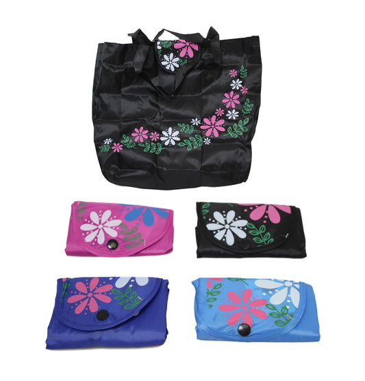 Expandable 2 in 1 Pocket Shopping Bag Carry Bag 45 x 40 cm Assorted Colours 6015 (Large Letter Rate)