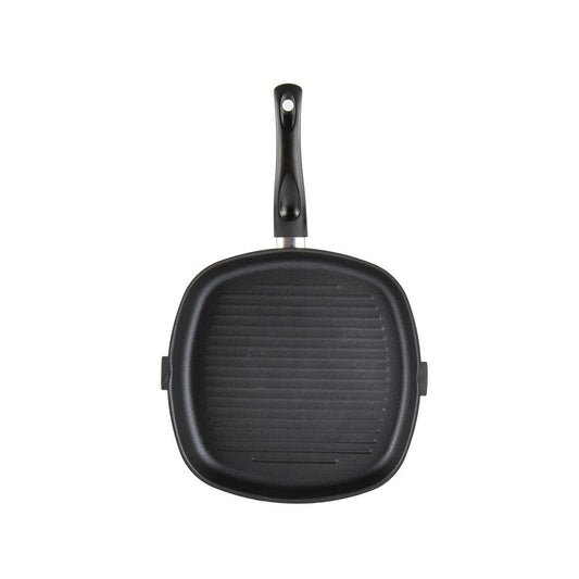 SQ Professional Ultimate Carbon Steel Non Stick Grill Pan Square 28 cm 8541 A (Parcel Rate)