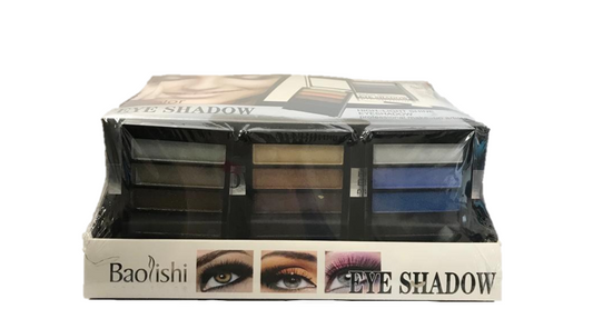 Baolishi Eyeshadow Palette Assorted Colours Box of 24 89274 (Parcel Rate)