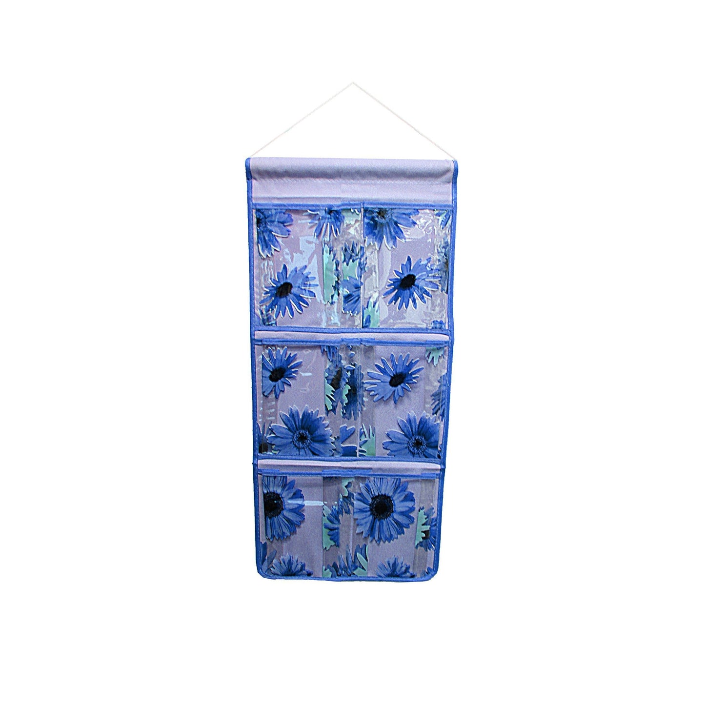 Bathroom Plastic Hanging Sectioned Storage Caddy Assorted Colours 4793 (Parcel Rate)