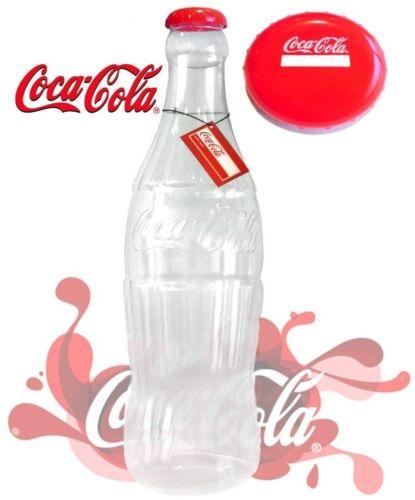 Small Coca Cola Plastic Money Bottle Saving Money Piggy Bank 30cm COK002A (Parcel Rate)