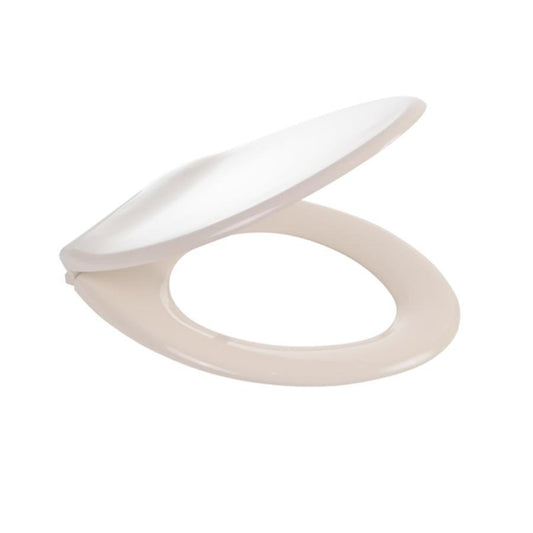 Plastic Universal Woolworths Toilet Seat In Beige 31574/CD896 A (Parcel Rate)