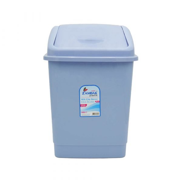 30 Litre Plastic Swing Bin Kitchen Home NO 4 Random Colour Sent ZP429 (Big Parcel Rate)