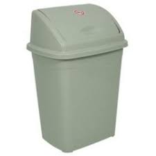 30 Litre Plastic Swing Bin Kitchen Home NO 4 Random Colour Sent ZP429 (Big Parcel Rate)