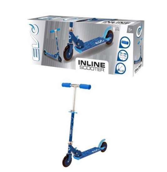 Evo Inline Scooter Blue 5+ H77 x D67 x W32 cm 1437653 (Big Parcel Rate)