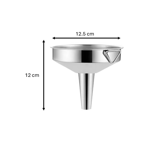 Metal Funnel with  Hanging Hook 12 cm 6616 A  (Parcel Rate)