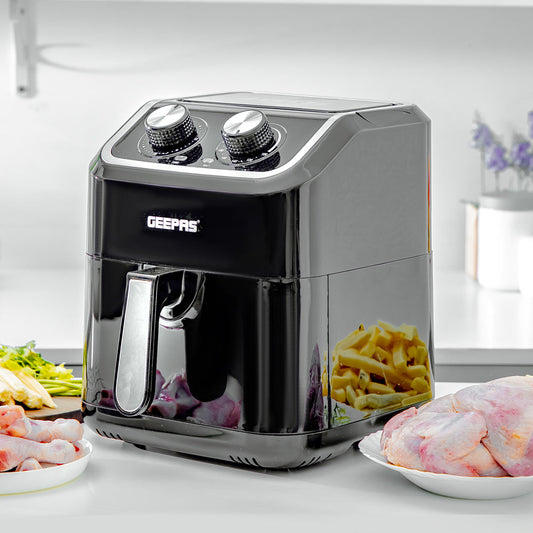 GEEPAS Air Fryer 5L 1600W GAF37528 (Big Parcel Rate)