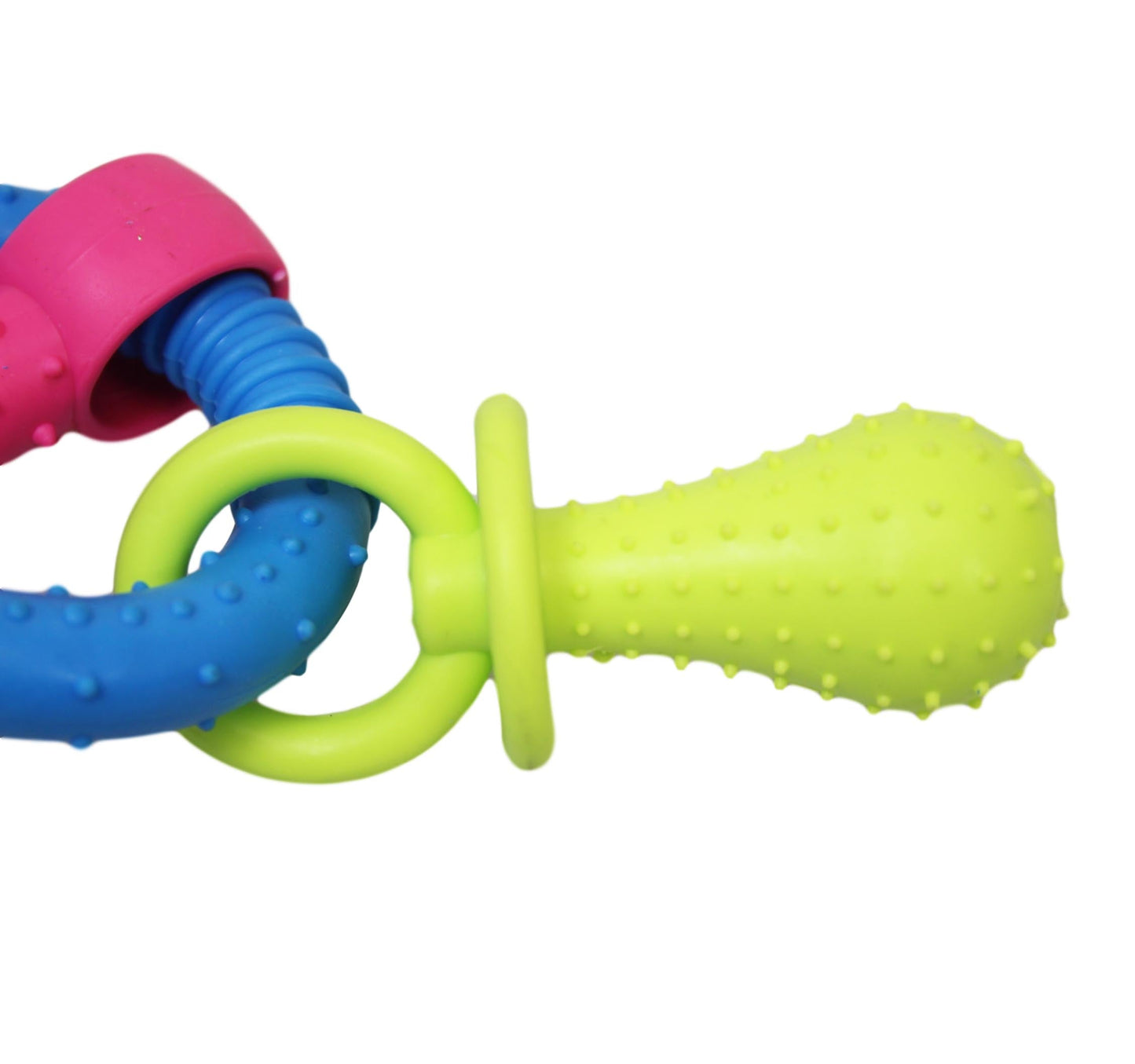 Pet Dog Chewing Toy Dummy Ring with Bone 1817 (Parcel Rate)