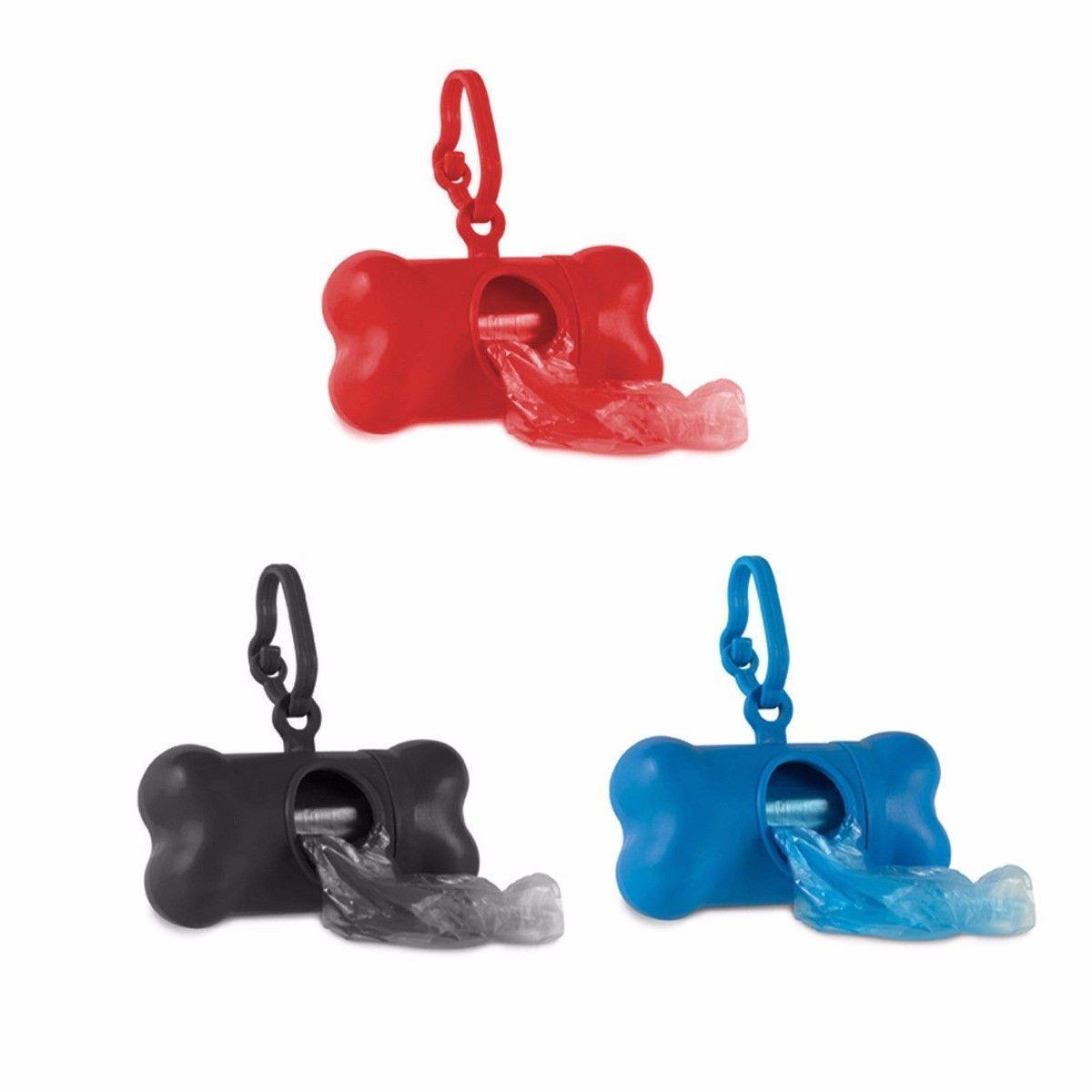 Travel Doggy Poop Bag Dispenser With Comfortable Keychain Belt Collar Clip Pet  0044 (Parcel Rate)