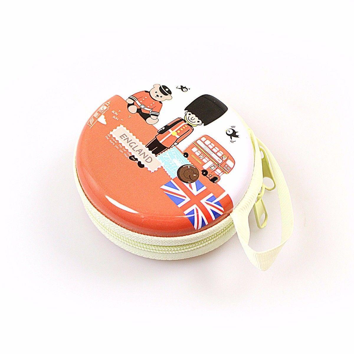 'I Love London' England Designs Earphone / Coin Pouch Assorted Designs 4497 (Large Letter Rate)