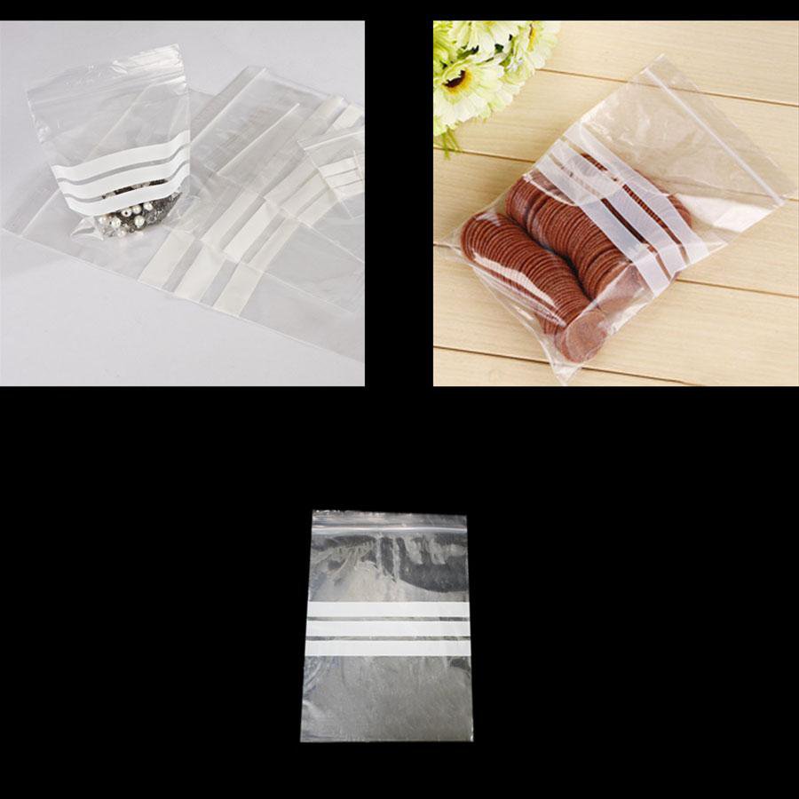 60 Pack Crystal Clear Multi Purpose Zipper Bags 55mm x 55mm 4645 (Parcel Rate)
