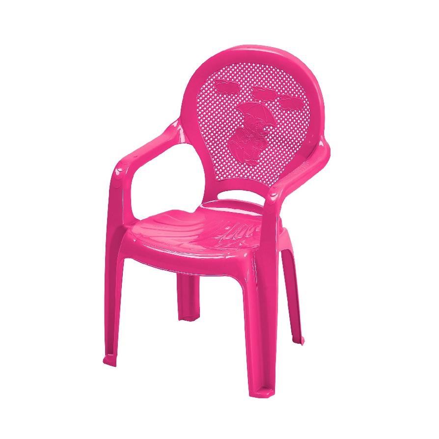 Children's Plastic Indoor Chair Assorted Colours CT030 (Big Parcel Rate)