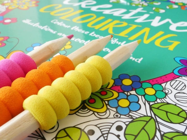 Soft Grip Colouring Pencils Pack of 6 P2686 (Large Letter Rate)