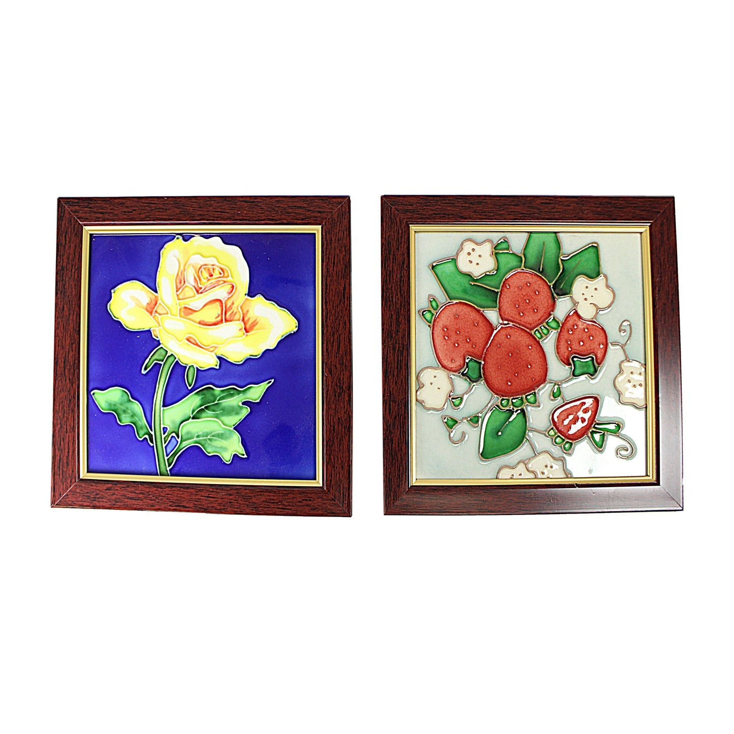 Wooden Frame with Picture Assorted Designs 1224 (Parcel Rate)