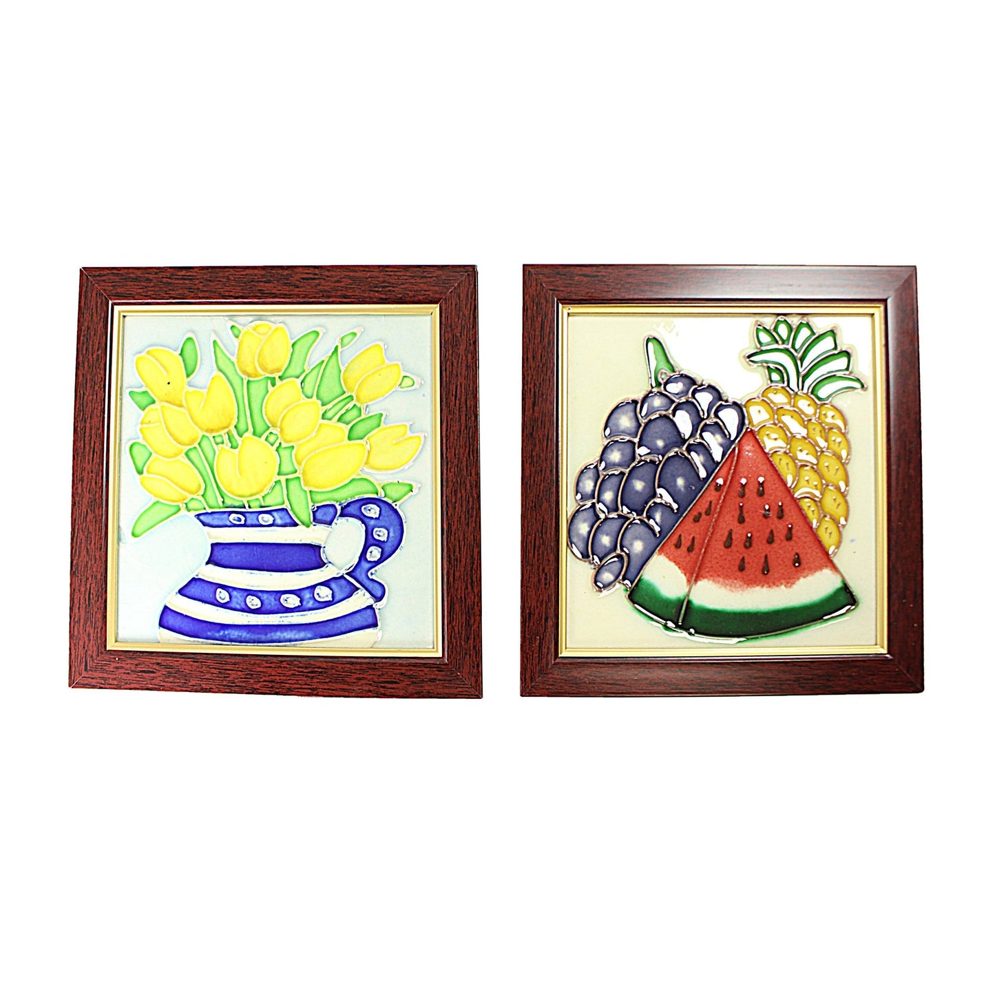 Wooden Frame with Picture Assorted Designs 1224 (Parcel Rate)