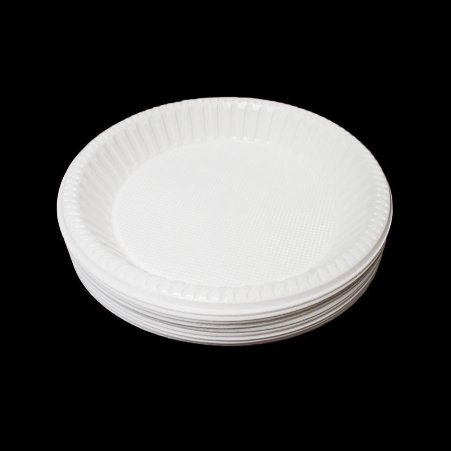 Plastic Plates 50 Pack Home st9583 (Parcel Rate)