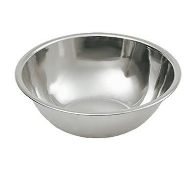 1 Large Stainless Steel Catering Kitchen Food Prep Bowl 28cm SQ0162 (Parcel Rate)
