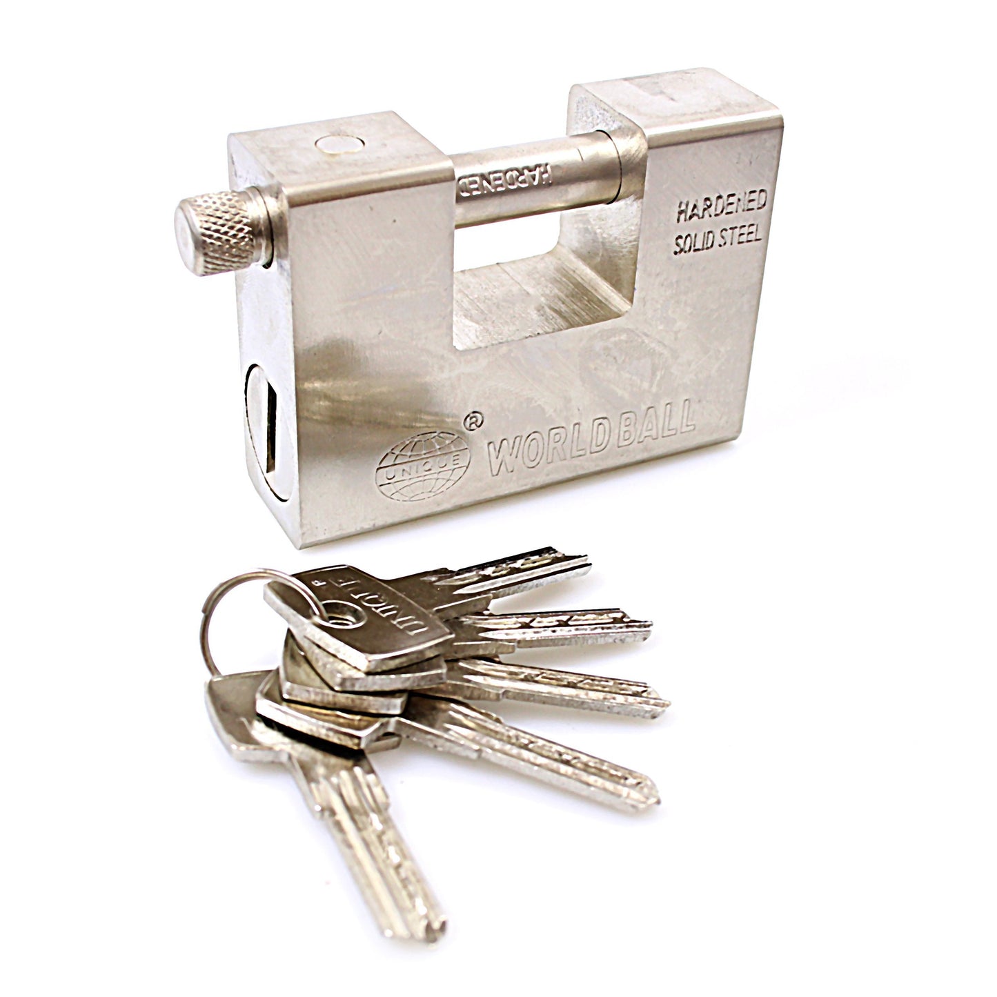 Security DIY World Ball Lock With Keys Included 94mm 0253 (Parcel Rate)