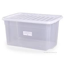 Plastic Storage Box with Wheels 60 Litre ST60 A (Big Parcel Rate)