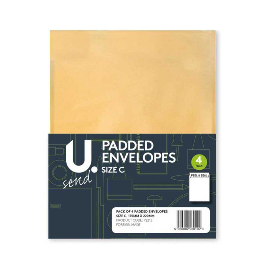 3 Pack Size E Padded Envelopes Home/Office Supplies 220mm x 265mm 3 Pack P2217A (Parcel Rate)